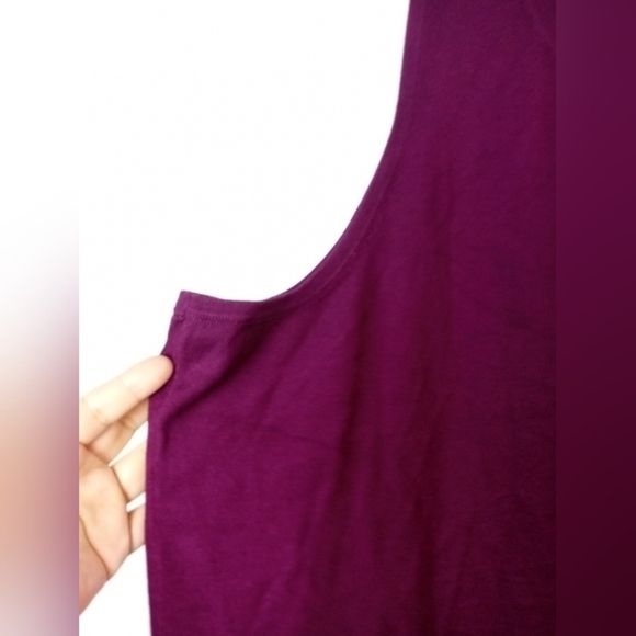 NWT Torrid Purple Highland Thistle Crew Neck Sleeveless Knit Sweater sz 6 or 6X - Picture 3 of 10
